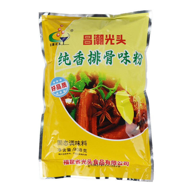 昌潮光头纯香排骨味王沙县小吃配料光头排骨粉饺子馄饨调馅料908g