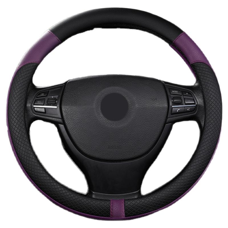 五菱宏光S S1 S3荣光V小卡之光新卡车方向盘套真皮四季通用型把套