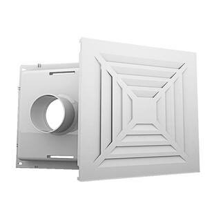 集成吊顶300*300铝扣板风口排风换气通风口新风方形出风回风口罩