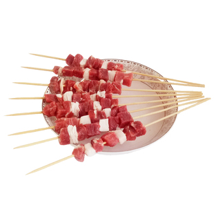 羊肉串烧烤食材宁夏盐池滩羊肉原切300g*5袋冷冻3斤户外露营BBQ