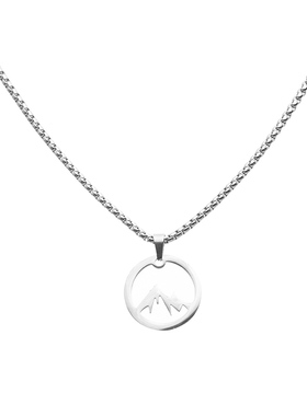 镂空项链CAIMOU女生钛钢