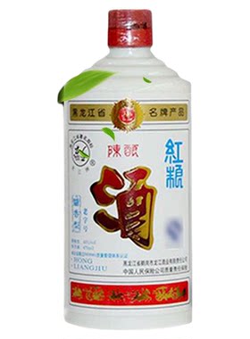 鹤岗陈酿红粮酒 48度470ml/瓶 鹤岗白酒包邮北方酱香