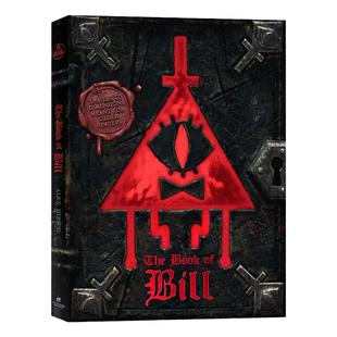 怪诞小镇系列 比尔之书英文原版 The Book of Bill 影视流行小说精装全彩漫画收藏典藏版纽约时报畅销书Alex Hirsch迪士尼周边