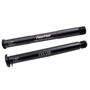 M15桶轴杆适用DT ROCKSHOX15*100/110开档前叉桶轴M15*1.5牙1.0牙