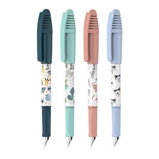 施耐德钢笔德国进口Schneider童趣小学生三年级墨囊可换男孩女生练字专用EF细尖0.35mm可擦儿童二升三初学者