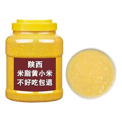 正宗黄小米农家新米陕西特产油糯小米粥五谷杂粮米脂小米