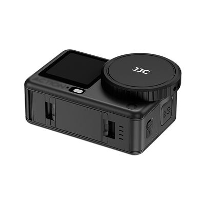 JJC适用于DJI大疆action6镜头保护盖dji Action6镜头盖灵眸运动相机硅胶盖子防刮硅胶圈软套铝合金保护套配件
