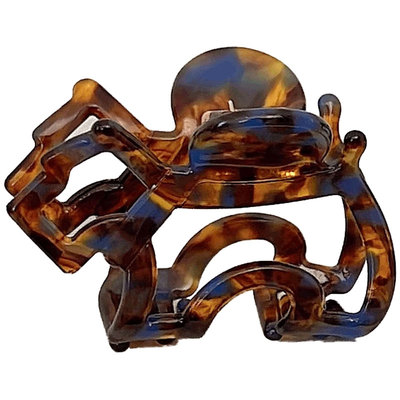 醋酸运动高马尾抓夹狂甩不掉