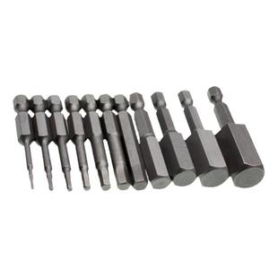 S2合金钢电动内六角批头批头 批咀H1.5H2H2.5H3H4H12H14mm强磁性