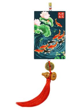 锦鲤荷花牌大门对厕所卧室门对门