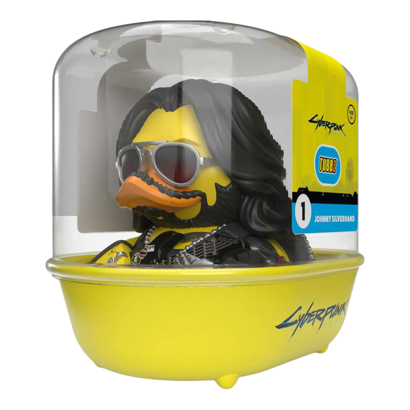 Tubbz Cyberpunk 2077赛博朋克2077银手小黄鸭手办模型公仔玩具2