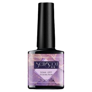 晟蔻SENGCOU甲油胶温变碎钻新款亮片网红彩色温度变色指甲油光疗