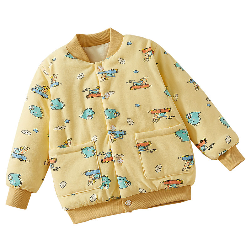 中大童纯棉花冬季保暖棉袄棉服