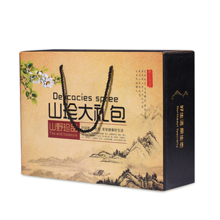 东北特产山珍大礼包黑木耳干货香菇玉木耳猴头蘑菇菌菇年货礼盒装