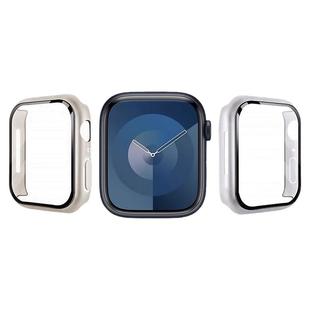 适用苹果手表iwatchs11保护壳s10防尘抗划痕applewatch边框壳s9超薄壳膜一体s7保护套se耐用全包PC保护膜硬壳