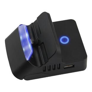 适用任天堂Switch主机投屏底座OLED视频转换器散热风扇便携TV充电底座投屏蓝牙耳机连接键鼠转接有线LAN联网