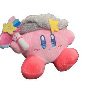 挂件小号冬日之恋星之卡比 毛绒公仔书包饰品毛绒绒团子包包挂饰