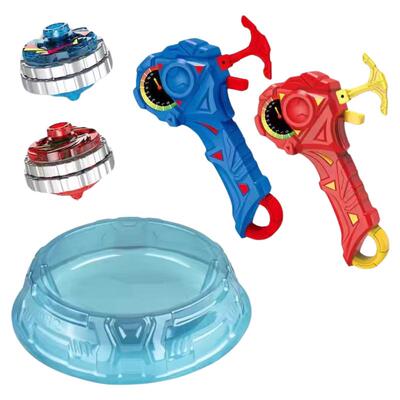 爆甲超变战陀螺发光版合金旋转螺