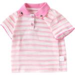女童短袖POLO衫夏季新款宝宝儿童T恤休闲条纹打底衫小童半袖上衣