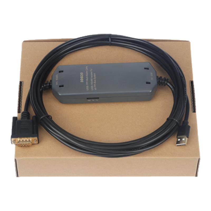 适用西门子plc编程数据线 s7-200smart电缆usb-ppi通讯下载连接线