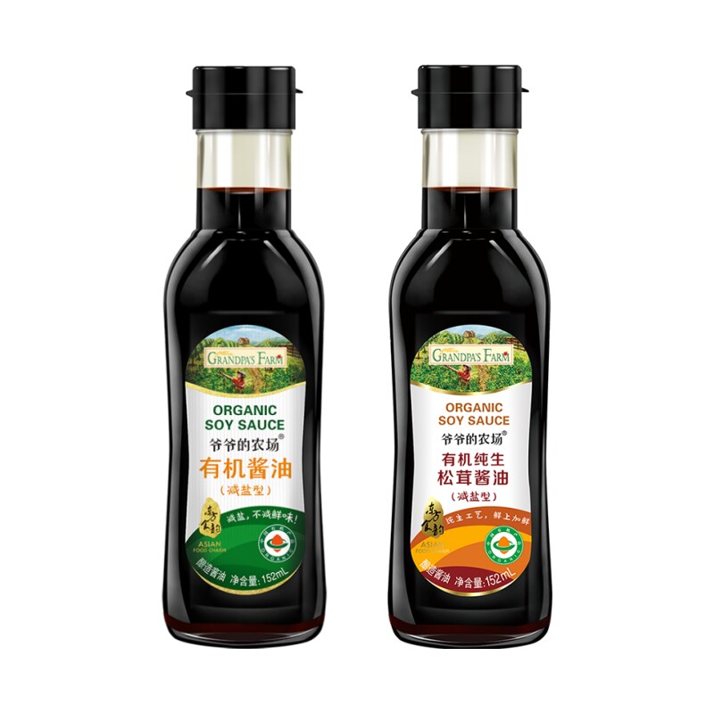 爷爷的农场有机酱油松茸酱油