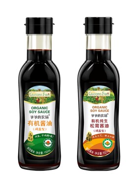 爷爷的农场有机酱油松茸酱油