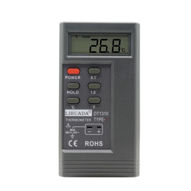DT1310数显K型热电偶测温仪包邮