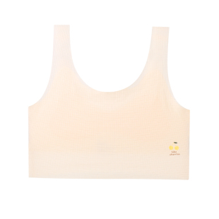 青少年少女文胸透气无痕背心小学初中生女大童发育期学生内衣
