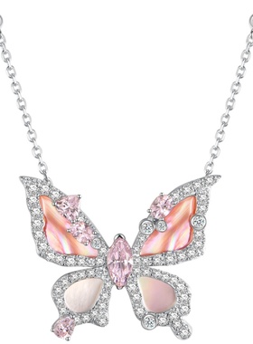 MONICONIC天然贝壳锆石女925银