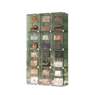包包收纳神器家用宿舍衣柜存放整理装包包收纳柜防尘展示置物架子