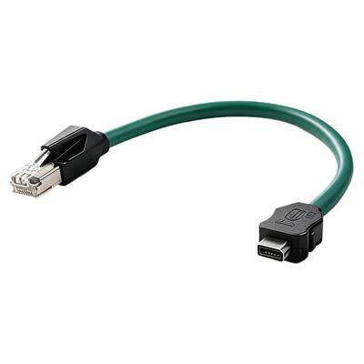 兼容广濑HRSIX连接器转RJ45网线