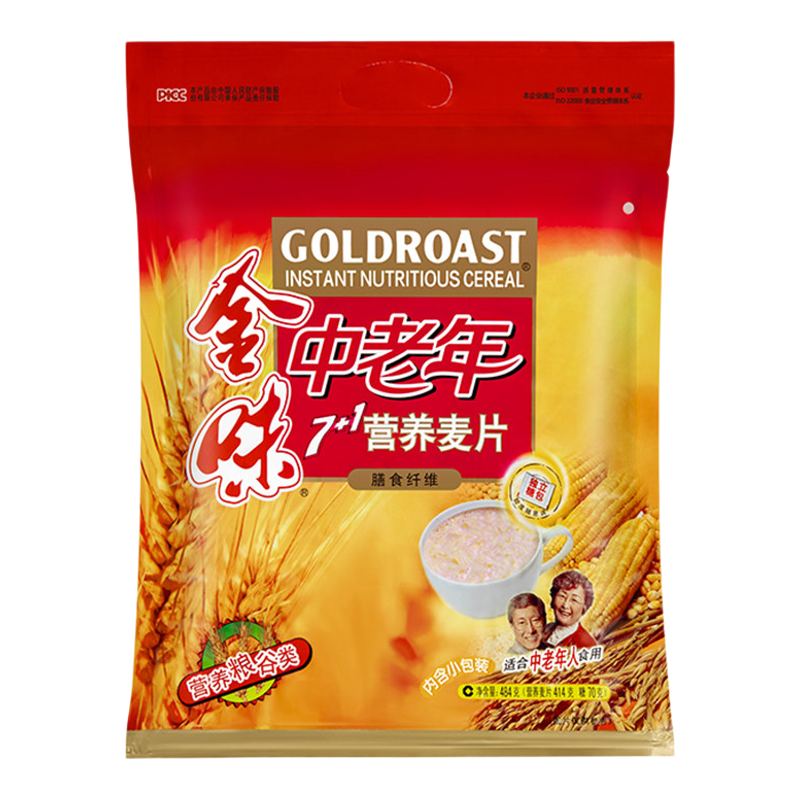 金味中老年麦片营养早餐燕麦片