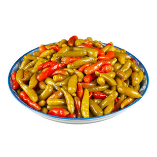 泡朝天椒泡椒小米辣酸辣椒泡野山椒四川泡菜商用爽口餐饮用罐装