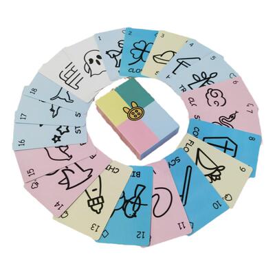 简笔画雷诺曼MARVOLI原创桌游