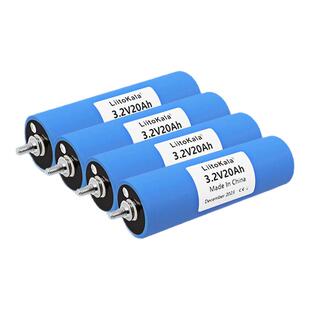 全新3.2V20Ah圆柱形大单体C40磷酸铁锂电池动力LiFePO4储能电源