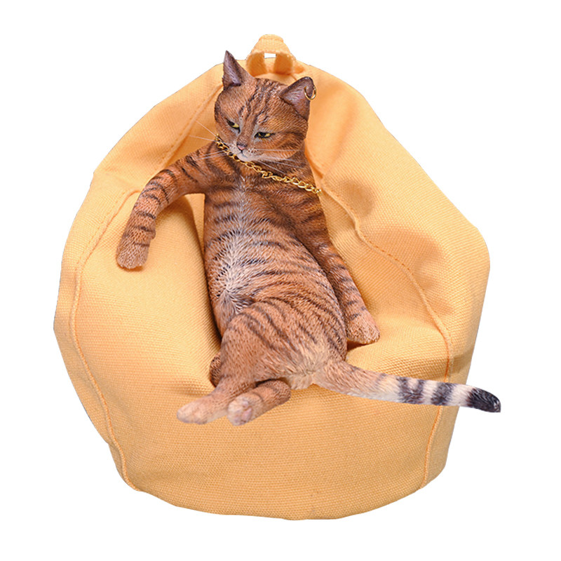 豹猫模型妖娆猫咪手办猫咪车摆件