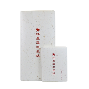 红星官方旗舰店正品红星牌书画纸四尺云龙皮纸加厚仿古手工纸书法练习创作用纸写意山水花鸟国画四尺