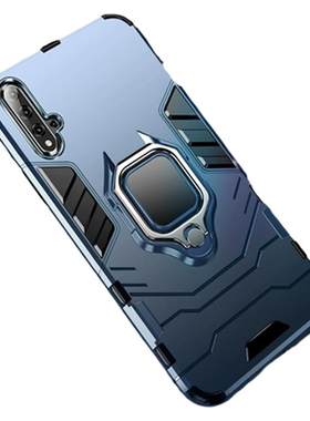 适用华为nova5pro手机壳nove4e保护套防摔全包边硅胶nova5ipro铠甲磁吸车载磁吸指环支架nova5i简约个性男款
