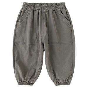 四面弹嘟嘟家男童裤子春夏轻薄宝宝长裤夏季儿童休闲裤运动裤