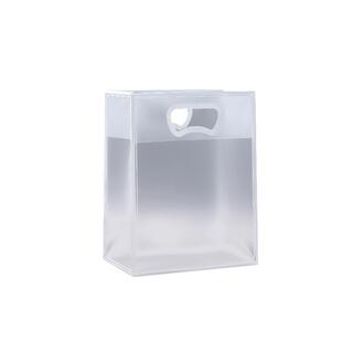 PP透明礼品袋磨砂手提袋结婚手拎袋喜糖母亲节伴手礼包装袋子定制