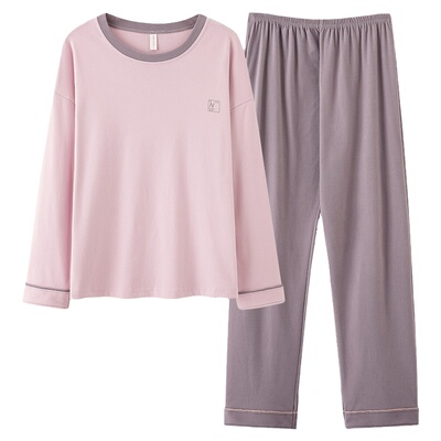 【浪莎】德绒睡衣女保暖冬套装