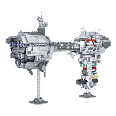 国产积木星球大战MOC星云护卫舰