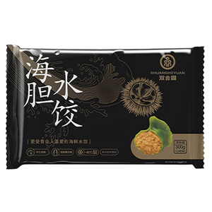 【顺丰包邮】双合园海鲜水饺海胆鲅鱼速食速冻手工包制煎饺蒸饺