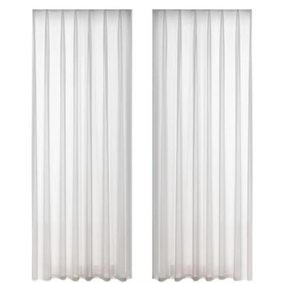 白纱窗帘透光不透人客厅纱帘2026新款遮阳隔热阳台卧室白色纱幔帘