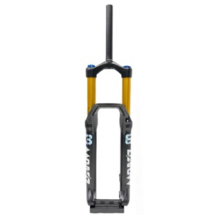 玛卡威前叉36管170行程气压避震27.5 29寸肩控阻尼boost桶轴前叉