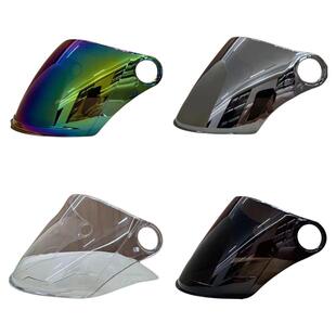 雅迪头盔镜片通用防晒防紫外线电动车安全帽挡风面罩防雾固定高清