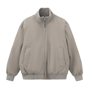 COCKTAIL美式夹棉棒球服冬季防寒棉袄cleanfit宽松廓形工装外套