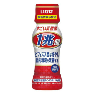 日本进口稻叶红标多乳酸菌风味饮料日式休闲健康好喝饮品65ml
