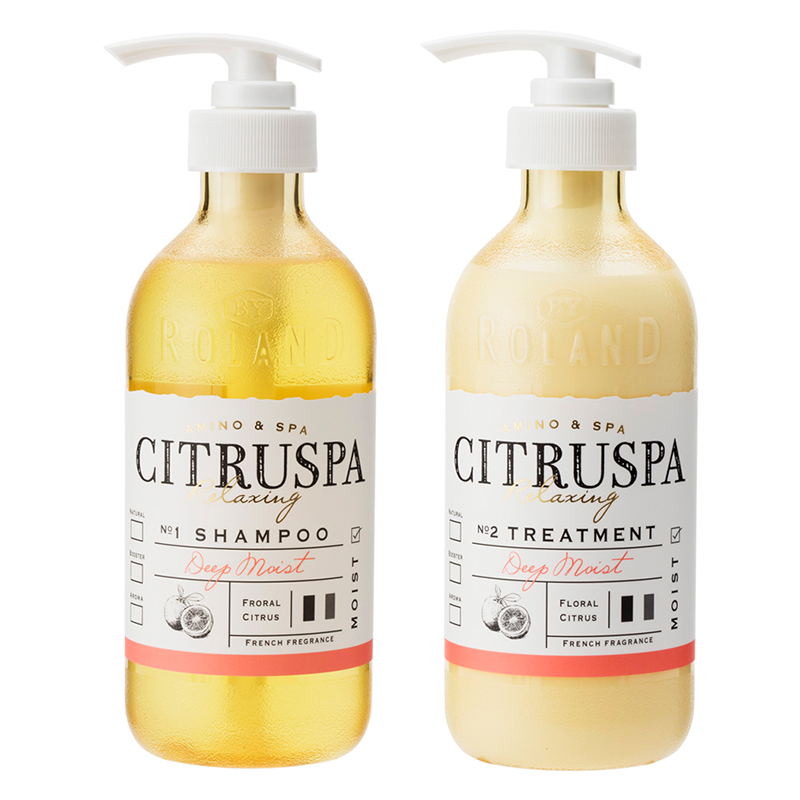 日本citruspa丝萱芭氨基酸洗发水去油蓬松丝宣巴黑盖护发素洗发露