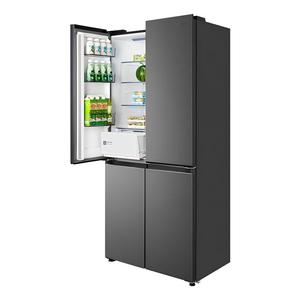 【全国补贴】美的熊墩墩601L冰箱以旧换新超薄零嵌双系统十字四门